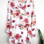 Haute Hippie  Silk Floral Open Back Romper Photo 2