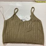 Paper Moon Women's Tan Ribbed Top Size Small Photo 2