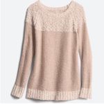 Fate Clairina Textured Mixed Yarn Colorblock Sweater ~ Size XXL Tan Photo 11