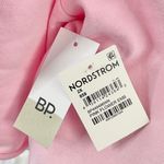 BP New  Flower Embroidered Short Sleeve Cropped Sweatshirt Pink Photo 12