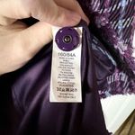 Kate Spade  Coat Women Size 2 Plaid Button Down Tweed Overcoat Plum Long Sleeve Photo 6