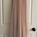 Forever 21 Gold Tulle Maxi Dress Size Medium NWT Photo 0