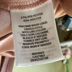 Something Navy  Easy Tie Neck Top Pink Size‎ XS Photo 12