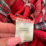 Flannel Jacket With Hood Size XL Red Photo 4