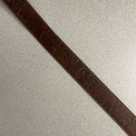 Silipada Designs Floral Leather Belt Medium Womens Brown Buckle Embossed Canada Photo 3