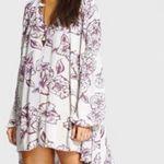 Free People EUC  Snap Out Of It Floral Gauze Mini Dress / Tunic Top Medium Photo 0