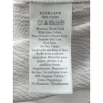 Everlane  White Seersucker Midi‎ Dress M Cotton Sleeveless Resort Wear Vacation Photo 8