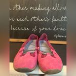 Lands' End  pink suede slip on size 8.5‎ Photo 7