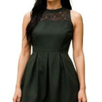 Rewind Spruce Green Lace Mini Dress S Romantic Cottagecore Party Soft‎ Goth Coquette Photo 0