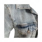 Abercrombie & Fitch  Denim Jacket Womens Distressed XS NWT  Photo 2