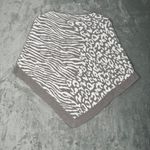 Barefoot Dreams  Poncho Sweater One Size‎ Gray White Ocean Breeze Cozychic Casual Photo 2