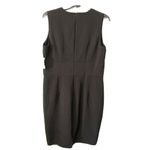 Alexia Admor  Womens Black Deep V Plunging Neck Cocktail Sheath Dress Size XL Photo 2