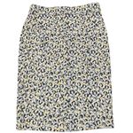 Anthropologie  Maeve Jacquard Leopard Print Skirt Size Small Photo 3