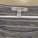 Delia's Striped Sweater with Thumb Hole Photo 3
