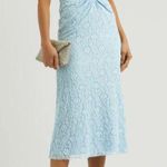 Revolve Rotate Puff Sleeve Lace Midi Dress Photo 0