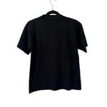 Jenny Black Beaded Embellished Cardigan Sweater Top Women's Small Holiday Y2K Photo 3