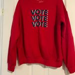 Prinkshop / Social Goods Vote Red Sweatshirt Photo 1