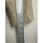 Banana Republic Two Tone Linen Blend Blazer Jacket Navy Beige Size 2 Photo 9