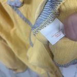 Saturday Sunday Anthropologie Ruffled Hoodie Jacket size M Yellow Preppy Size M Photo 2