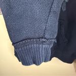 We The Free Free People  Woman's Textured Black White‎ Hoodie Oversized Size SM Photo 3