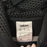 Adidas Black  Running Athletic Hoodie Fitness Jacket Coat Unisex Size Medium Fit! Photo 3