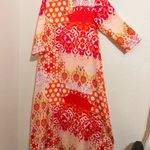 Natori  Vibrant Multicolor Maxi Dress Photo 4