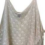 Arden B Vintage  Crochet Cold Shoulder Top Size Large Photo 1