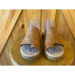Baretraps  Women's Saddle Brown Ravin Toe Slide Sandal SZ 7M Open Toe Photo 1