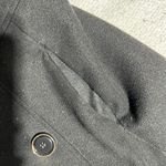 Hydraulic Black Double Breasted Wool Blend Peacoat Size Medium GUC Photo 2