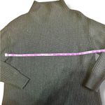 Wilfred Aritzia  100% merino wool mock neck sweater black ribbed heavy knit Sz sm Photo 3