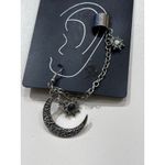 BodyRage Ear Cuff with Moon NWT Silver Photo 3