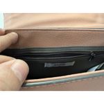 JustFab Quilted Chain Strap Crossbody Bag Blush Pink Faux Leather Purse Photo 5