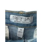 SOFIA by Sofia Vergara AMELIA Jean Shorts Light Rinse High Waist Women's Sz 18 Blue Photo 6