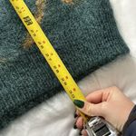 Ellen Tracy Vintage 80s 90s Womens Size Small Green Mohair Wool Blend Knit Sweater Holiday Photo 6