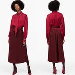 ZARA NWT  Limited Edition Satin Shirt Dress Photo 1