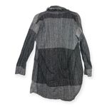 Eileen Fisher  Organic Cotton Black Gray Ombre Knit Cardigan Jacket Minimalist M Photo 1