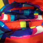 Kate Spade Bon Shopper Signature Spade Quilted Multi Color Tote Bag Photo 5