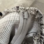 Cache Y2K Snakeprint Mini Skater Dress NWT Smocked Size 4 Satin Reptile Print Gray Photo 10