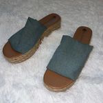 Big Buddha Platform Denim Blue Boho Sandals size 10  Boutique Brand Photo 0