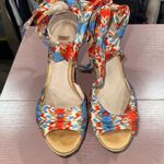 UGG  Women's 9.5 Santorini Lucianna Platform Wedge Espadrille Sandals Boho Beach Photo 5