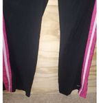 Nike Women's Vintage Y2K  Sweatpants Medium Pink Stripe Black Photo 1