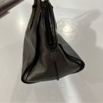 Coach  Nolita Gunmetal‎ Leather Metallic Satchel Shoulder Bag Photo 3