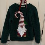 Chance or Fate  Festive Green Gnome Sweatshirt Photo 0