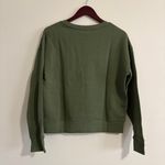 Pact NWT  Harvest‎ Your Happiness Green Graphic Crewneck Small Photo 4