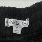 Ophelia Roe Black Elastic Waist Jogger Pant Women's Plus Size 1X NWT Photo 7