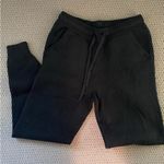 Tommy John Sweater knit lounge set in black size small. Henley sweater w joggers Photo 8