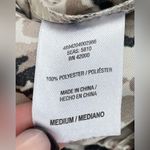 PINK - Victoria's Secret Pink Pajamas Brown/Tan Leopard Soft Buttery Smooth Casual Sateen Button Up; M Photo 7