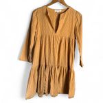 Emerson Fry Layla Dress Size M Honey organic cotton Yellow Size M Photo 7