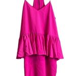 1. State  peplum pencil dress Barbiecore Photo 2