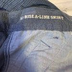 American Eagle  Hi-Rise A-Line Corduroy Zip Front‎ Mini Skirt Women's Size 6 Reg Photo 7